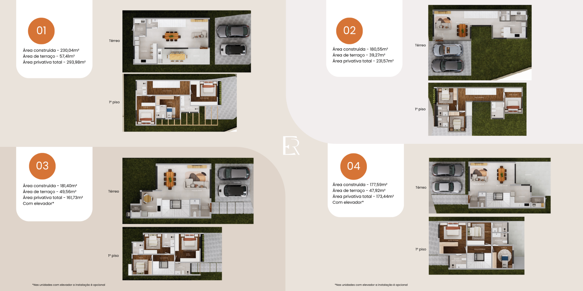 Prancha 2 do Elysium Residences