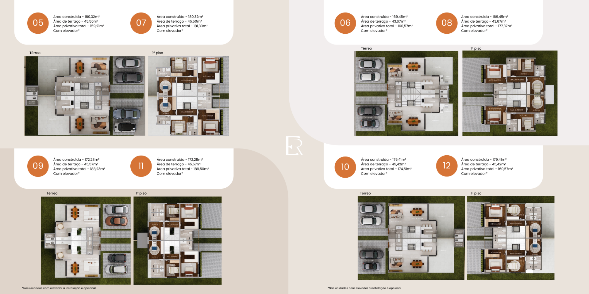 Prancha 3 do Elysium Residences