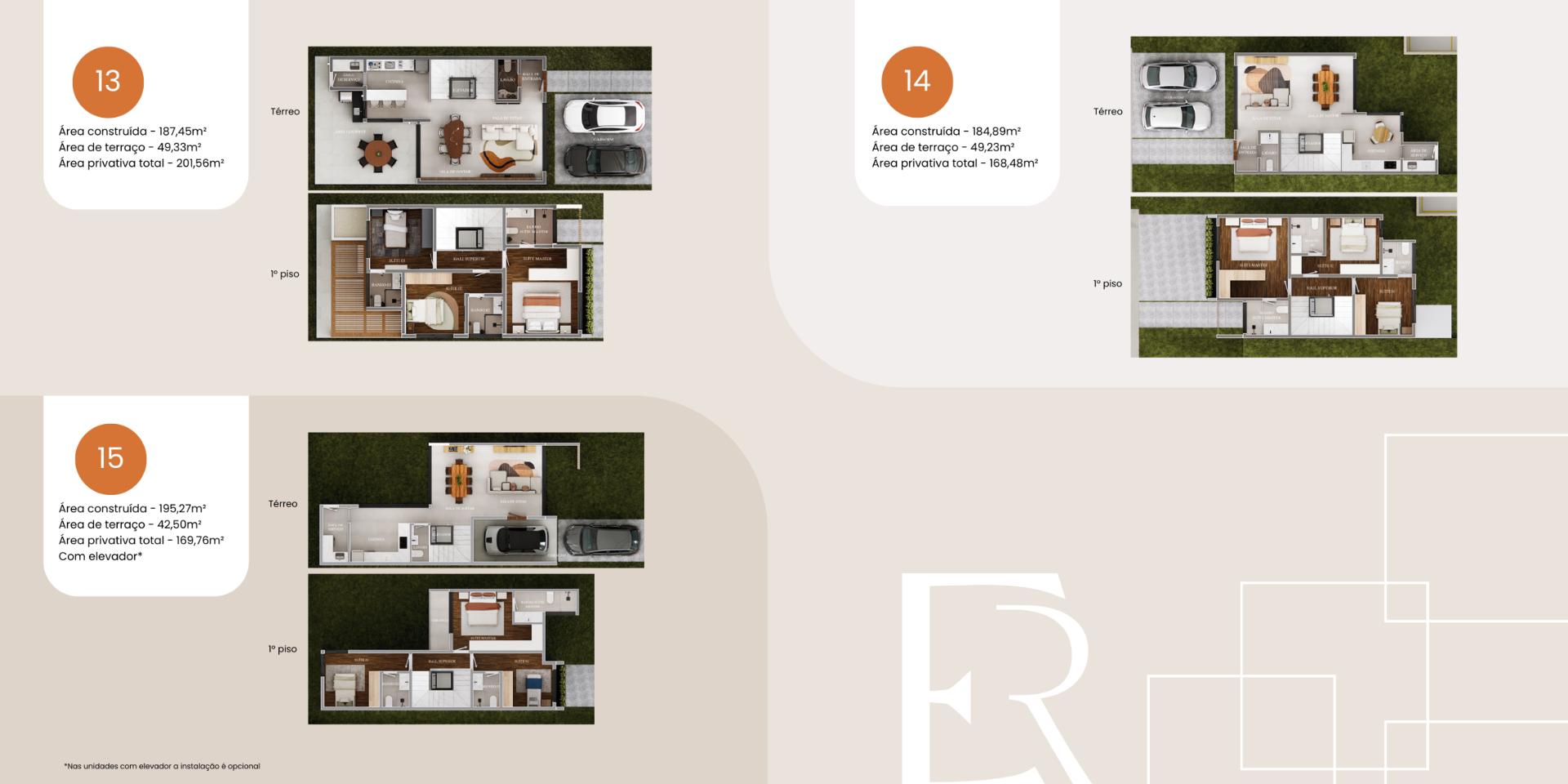 Prancha 4 do Elysium Residences
